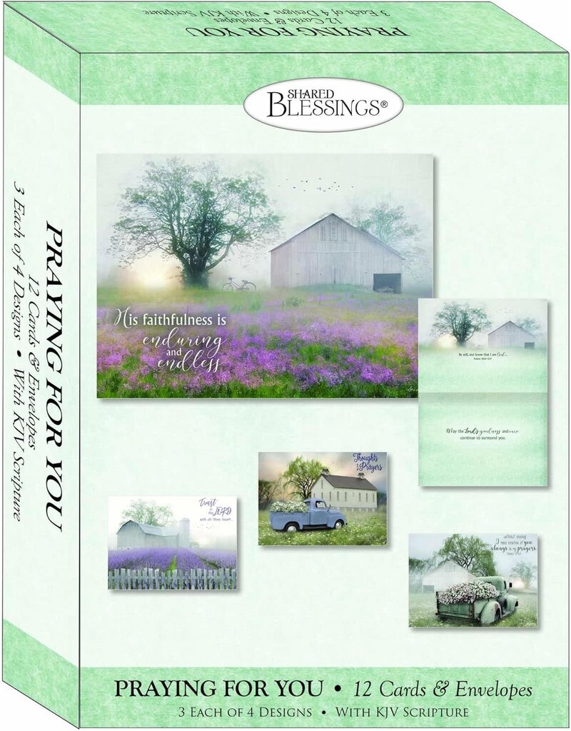 Quiet Places Praying for You Cards