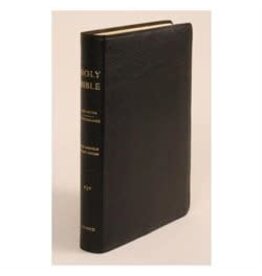 Scofield Study Bible Black Genuine Leather Thumb-Indexed