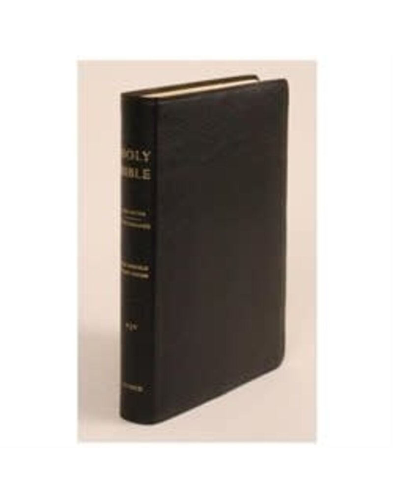 Scofield Study Bible Black Genuine Leather Thumb-Indexed