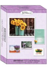 Flowers in a Vase Birthday Cards