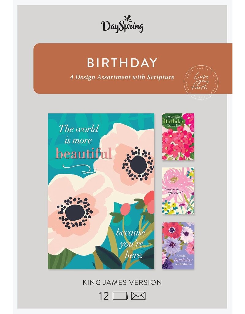 Beautiful Flowers Birthday Cards