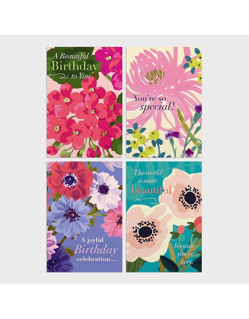 Beautiful Flowers Birthday Cards