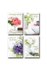 Lustrous Birthday Boxed Cards
