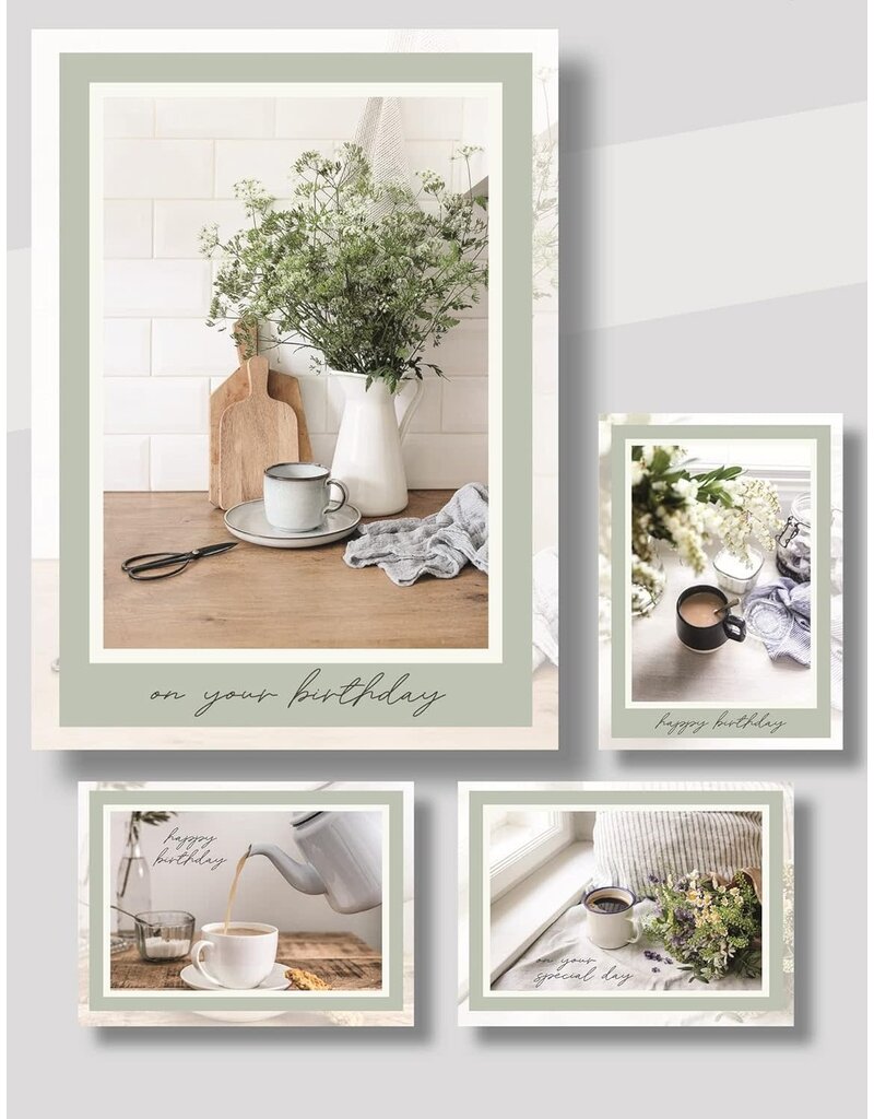 Fresh Brew Birthday Cards