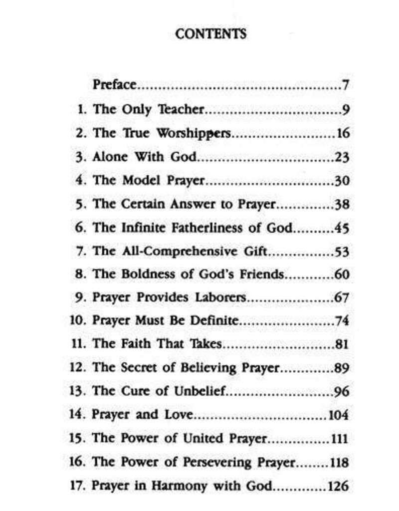 With Christ in the School of Prayer