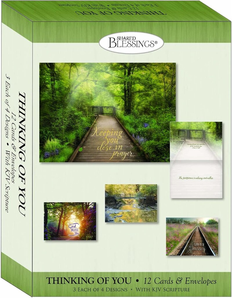 Peaceful Paths Thinking of You Cards