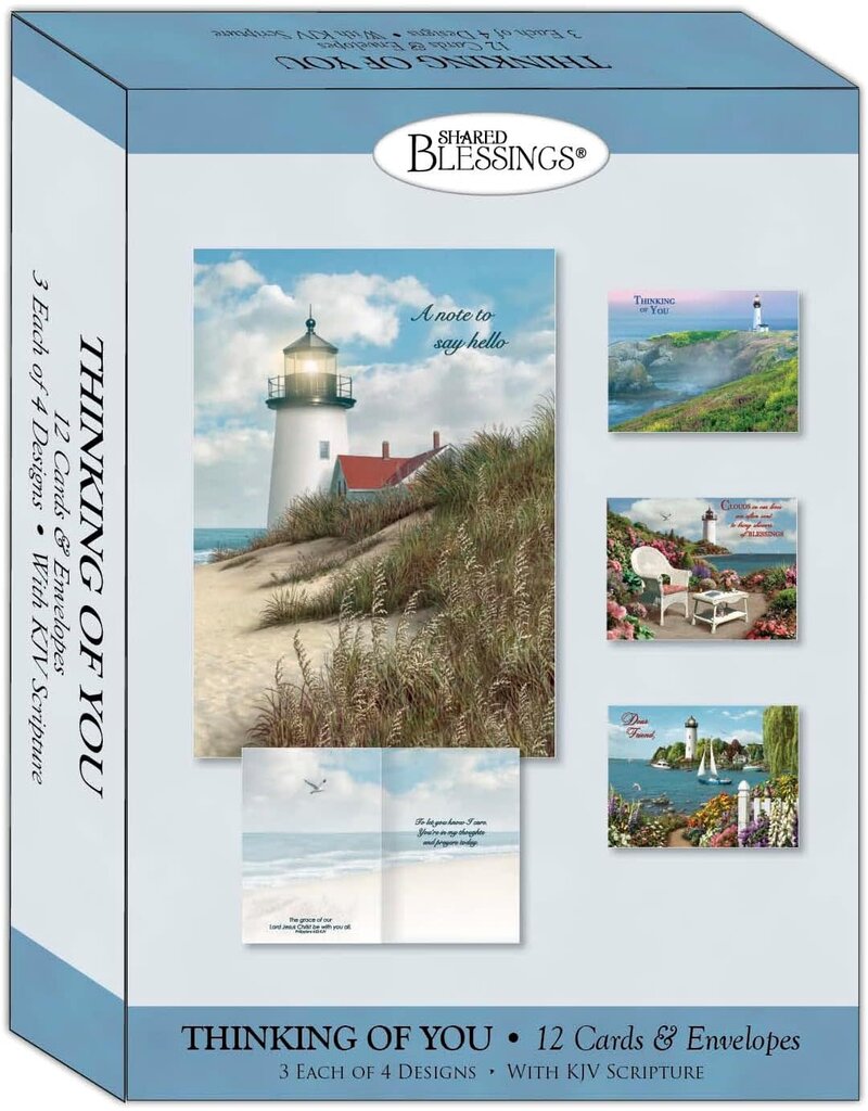 Lighthouse Thinking of You Cards