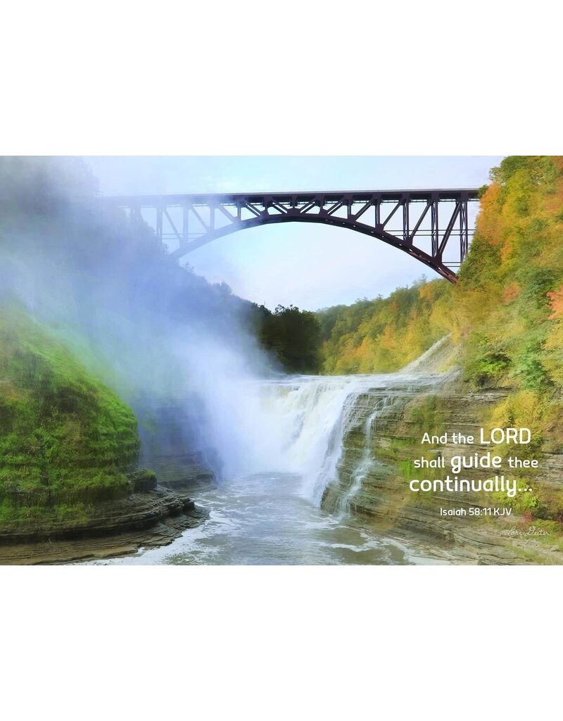 Waterfalls Praying for You Cards