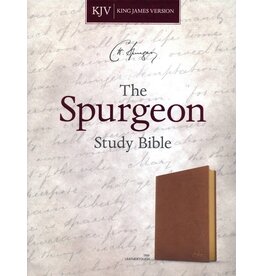 Holman Spurgeon Study Bible Tan Leathertouch