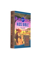 Lion Brown Faux Leather Kid's King James Version Bible