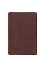 Lion Brown Faux Leather Kid's King James Version Bible