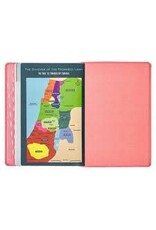 Blossom Pink Heart Faux Leather King James Version Kid's Bible