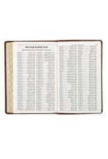 Gift Edition Bible Dark Brown Leathersoft Thumb Indexed