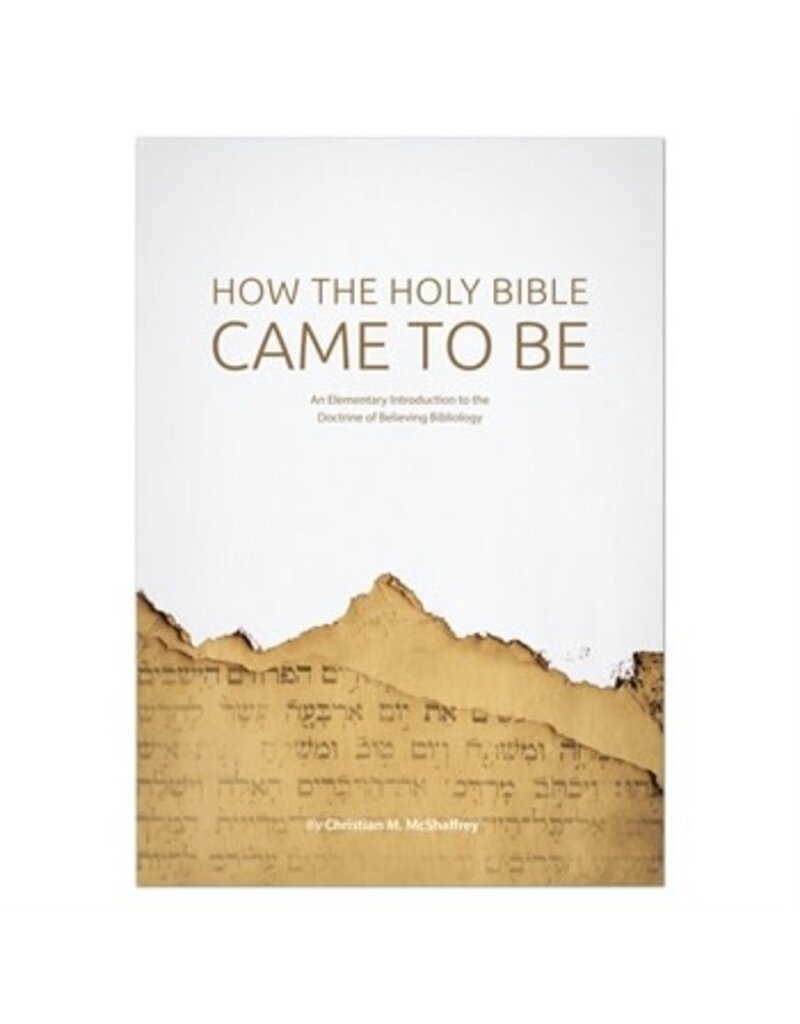 How the Bible Came to Be