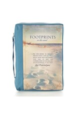 Footprints Poly-canvas Value Bible Cover