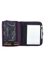 Grace Purple Tri-fold Organizer Bible Cover