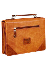 Trust in the Lord Tan and Honey-brown Classic Bible Cover