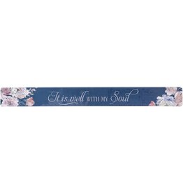 It is Well with My Soul Blue Magnetic Strip