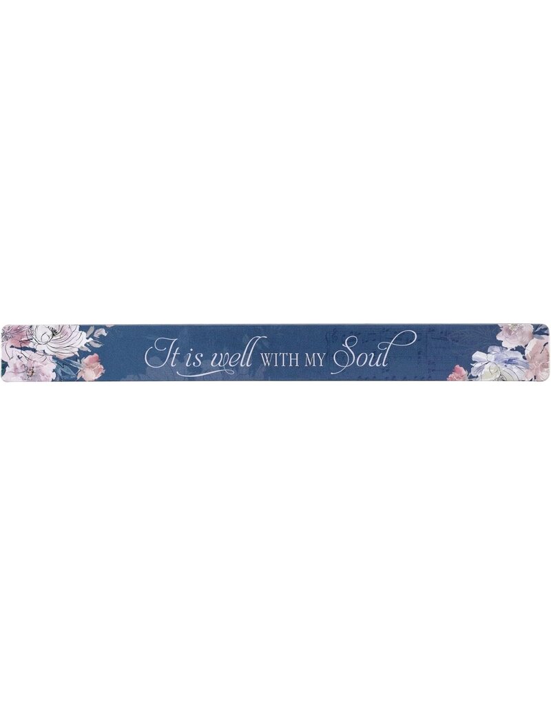 It is Well with My Soul Blue Magnetic Strip
