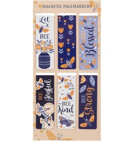 Let It Bee Magnetic Bookmark Set