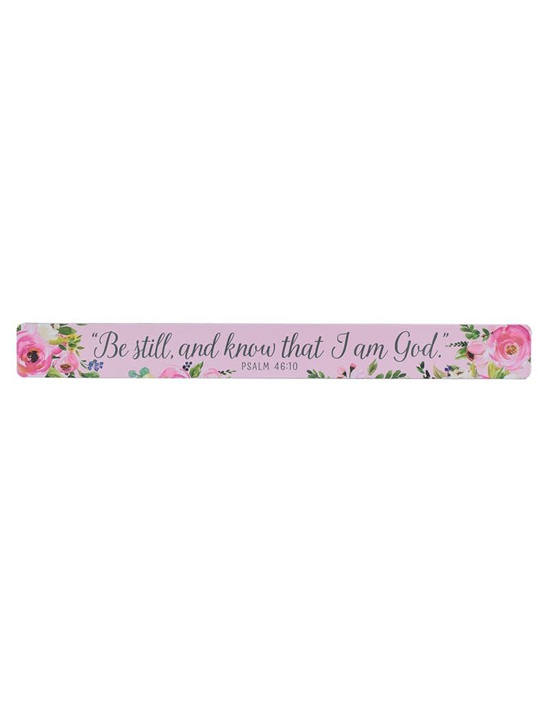 Be Still and Know Blush Pink Magnetic Strip - Psalm 46:10