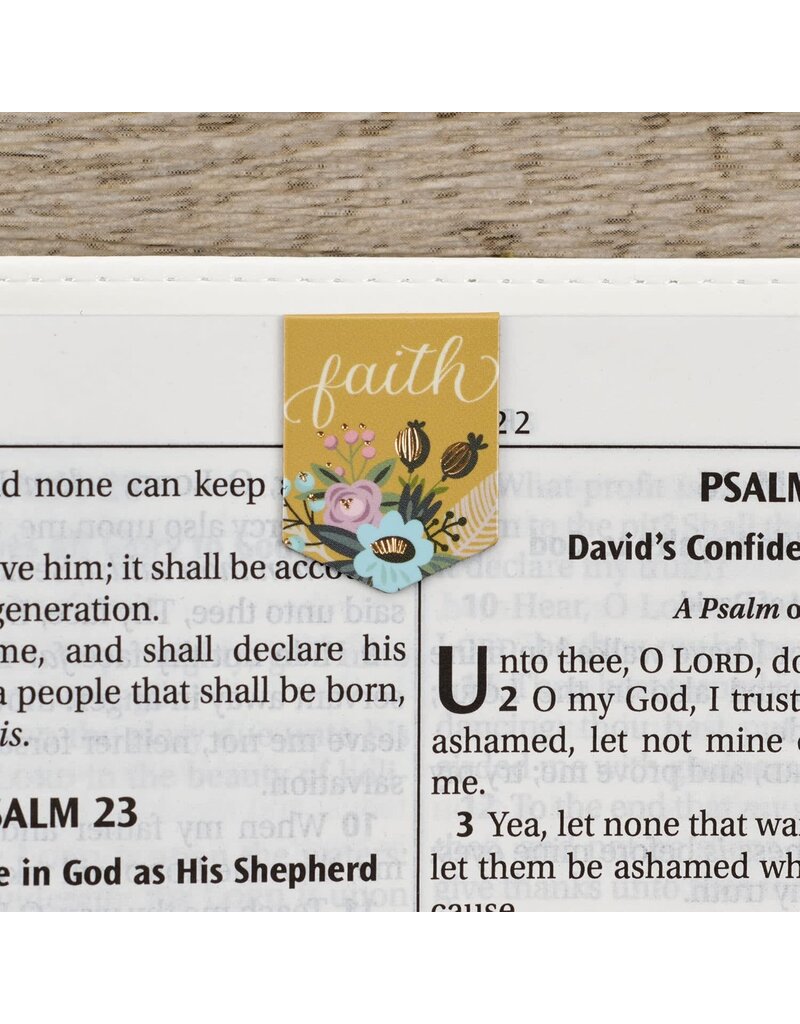 Faith Hope Love Die-cut Petite Magnetic Bookmark Set