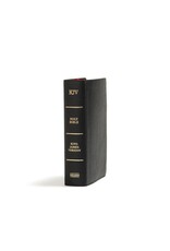 Large Print Compact Reference Bible Black Leathertouch