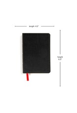 Large Print Compact Reference Bible Black Leathertouch