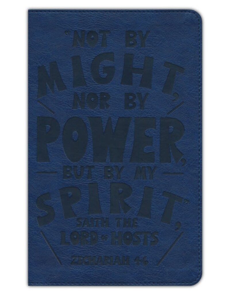 Holy Bible: Thinline Youth Edition, Blue Leathersoft, Red Letter, Comfort Print: King James Version (Verse Art Cover Collection)