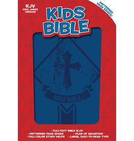 Kids Bible Navy Leathersoft