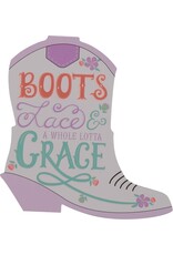 Boots Lace & A Whole Lotta Grace Magnet