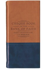 Cheque Book of the Bank of Faith Tan/Blue