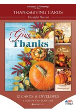Thankful Harvest Thanksgiving Cards