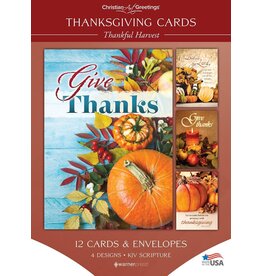 Thankful Harvest Thanksgiving Cards