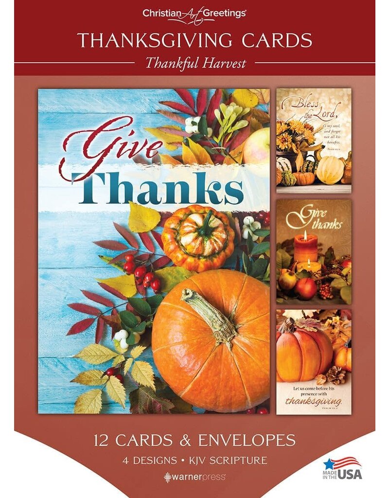 Thankful Harvest Thanksgiving Cards