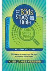 Kids Study Bible Flexisoft Green/Blue