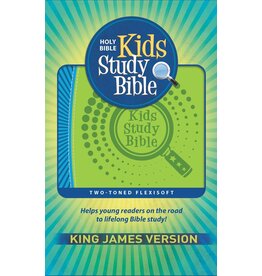 Kids Study Bible Flexisoft Green/Blue