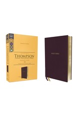Kjv, Thompson Chain-Reference Bible, Handy Size, Leathersoft, Burgundy, Red Letter, Comfort Print