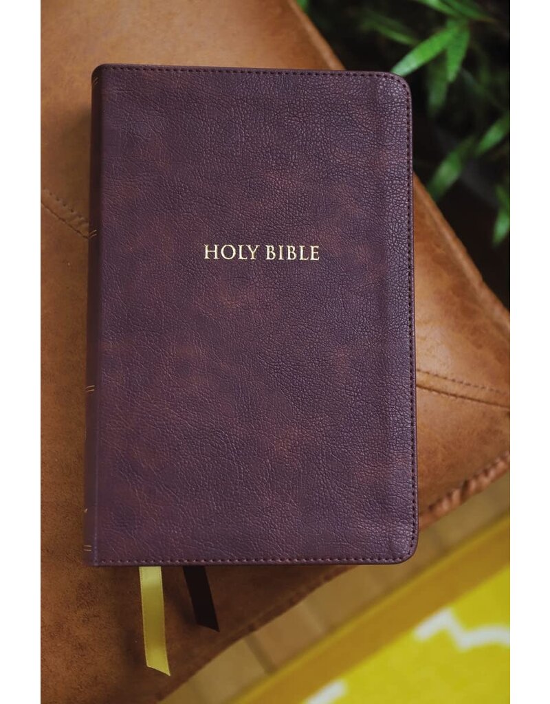 Kjv, Thompson Chain-Reference Bible, Handy Size, Leathersoft, Burgundy, Red Letter, Comfort Print