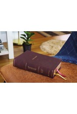 Kjv, Thompson Chain-Reference Bible, Handy Size, Leathersoft, Burgundy, Red Letter, Comfort Print