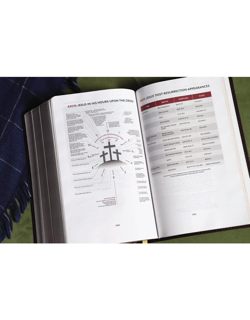 Kjv, Thompson Chain-Reference Bible, Handy Size, Leathersoft, Burgundy, Red Letter, Comfort Print