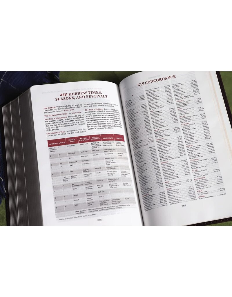Kjv, Thompson Chain-Reference Bible, Handy Size, Leathersoft, Burgundy, Red Letter, Comfort Print