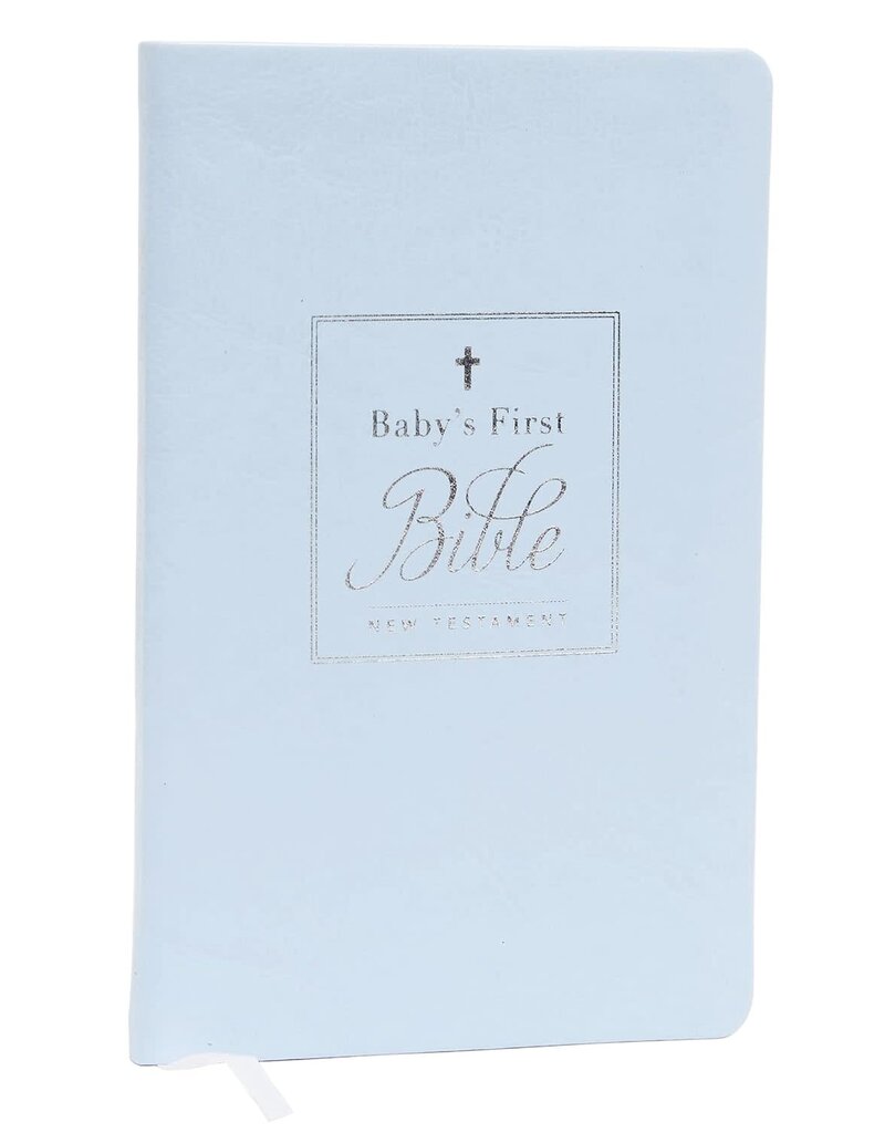 Baby's First New Testament, Leathersoft, Blue, Red Letter, Comfort Print: Holy Bible, King James Version