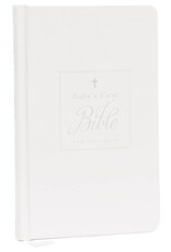 Baby's First New Testament, Hardcover, White, Red Letter, Comfort Print: Holy Bible, KJV