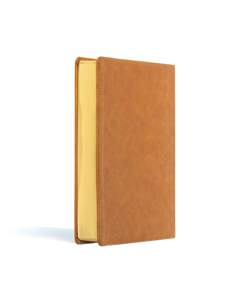 KJV Notetaking Bible, Large Print Edition, Camel Leathertouch
