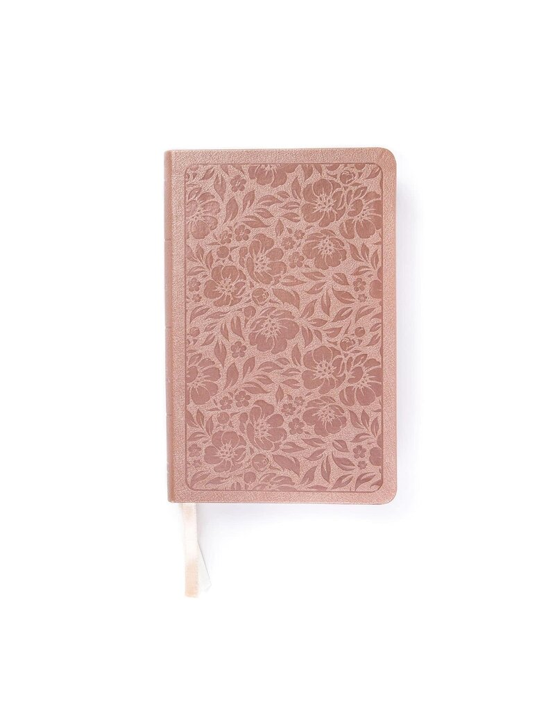KJV Personal-Size Bible--soft leather-look, Rose Gold
