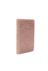 KJV Personal-Size Bible--soft leather-look, Rose Gold
