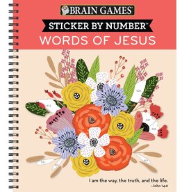 Sticker By Number Words of Jesus