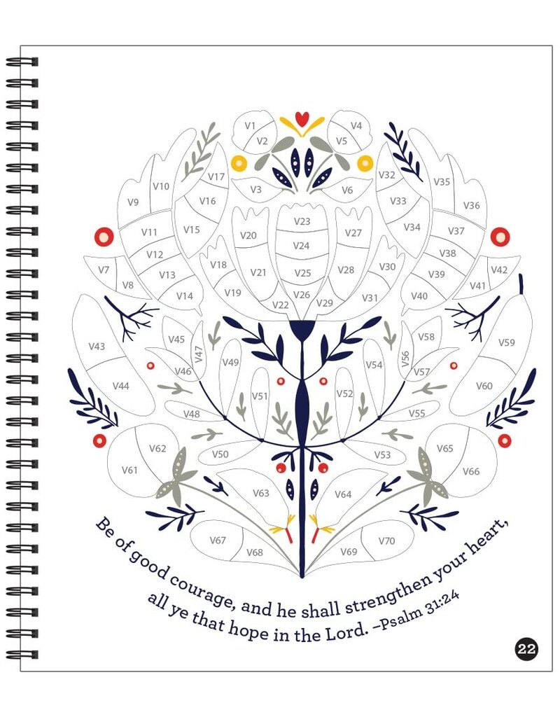 Sticker By Number Psalms