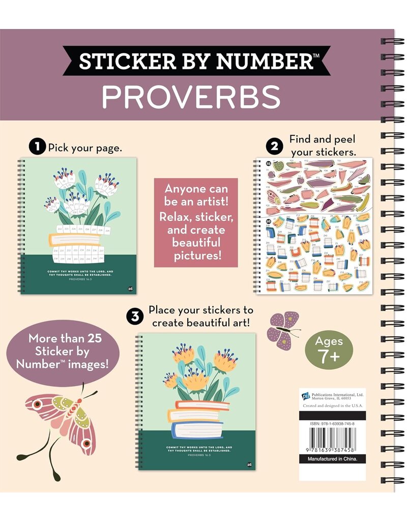 Sticker By Number Proverbs